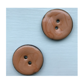 KOKOSKNAPP EMALJERT - Gyllengul